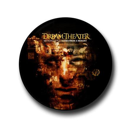 Dream Theater Button Badge + Fridge Magnet