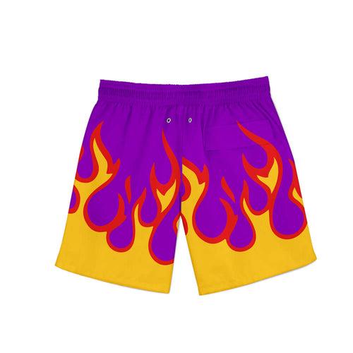 Hot Rod Flames Skater All Over Print Shorts