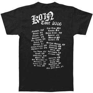 Korn Tour T-shirt with Backprint