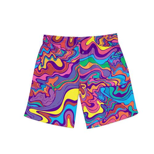 Psychedelic Trippy All Over Print Shorts