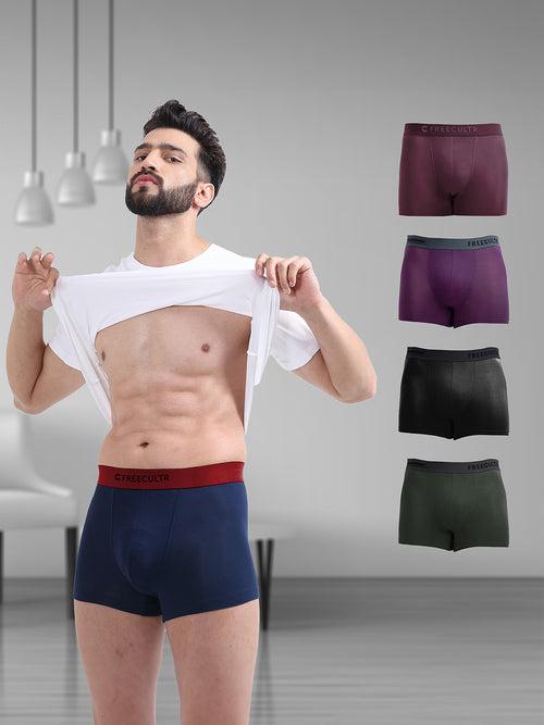 Men's Anti-Bacterial Micro Modal Trunk with Luxury (Pack of 5)