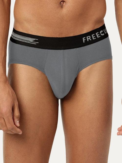 Men's Anti-Bacterial Micro Modal Brief in Contrast Waistband (Pack of 1)