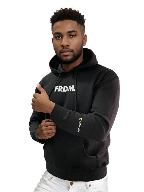 FRDM. Velvet Black Hoodie