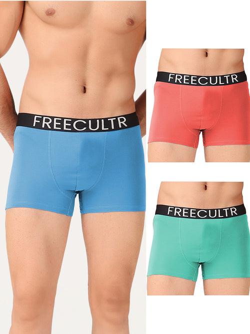 Men's Organic Cotton Trunks Pack of 3