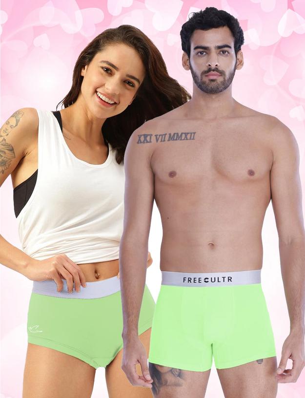 Men's Trunk & Women's Boxer Brief (Pack of 2)