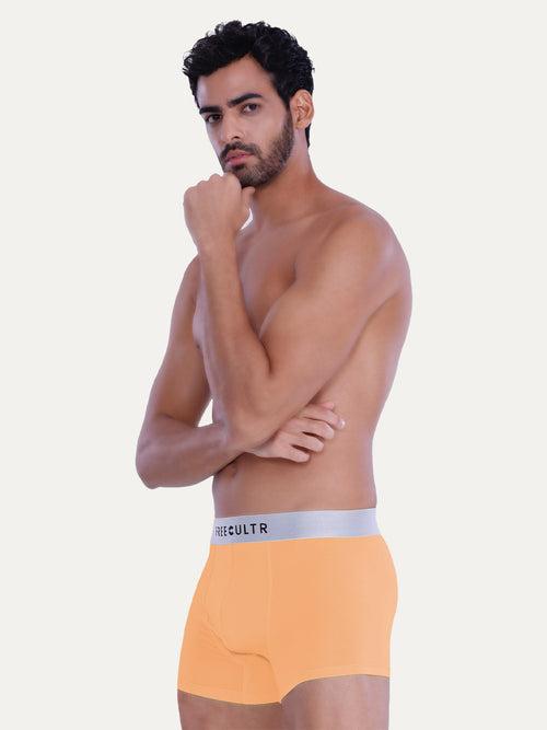 Men's Anti-Bacterial Micro Modal Trunks with Silverfox Waistband (Pack of 1)