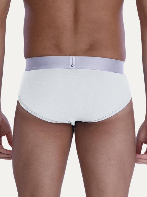 Men's Anti-Bacterial Micro Modal Briefs with Silverfox Waistband (Pack of 1)