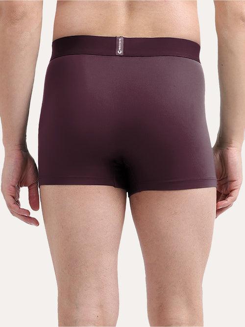 Men's Anti-Bacterial Micro Modal Trunk in Solid Waistband (Pack of 1)