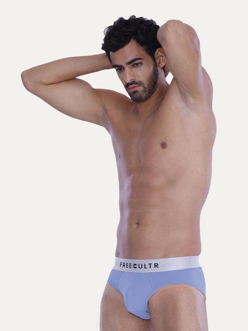 Men's Anti-Bacterial Micro Modal Briefs with Silverfox Waistband (Pack of 1)