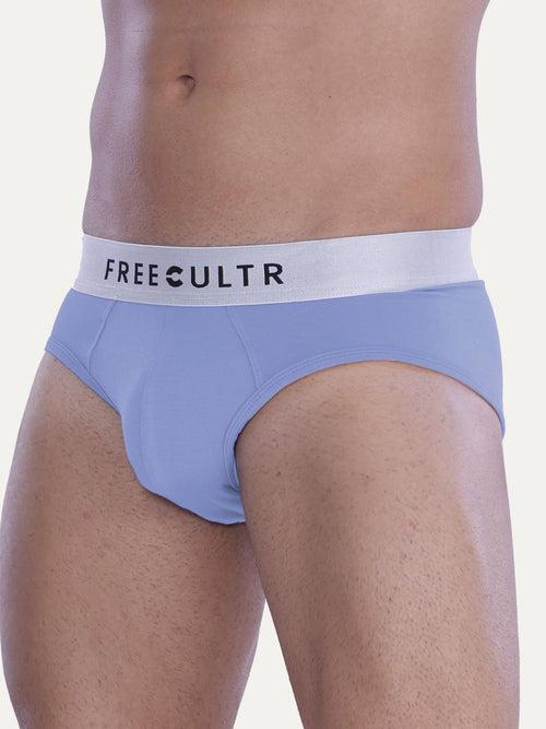 Men's Anti-Bacterial Micro Modal Briefs with Silverfox Waistband (Pack of 1)