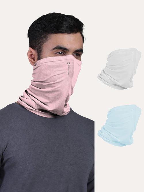 Unisex Organic Bandana Masks - Plain (Pack of 3)