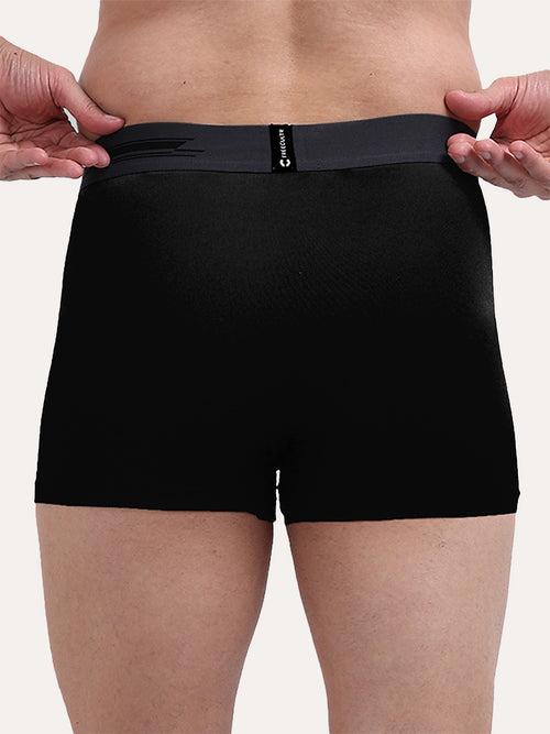 Men's Anti-Bacterial Micro Modal Plain Trunk (Pack of 4)