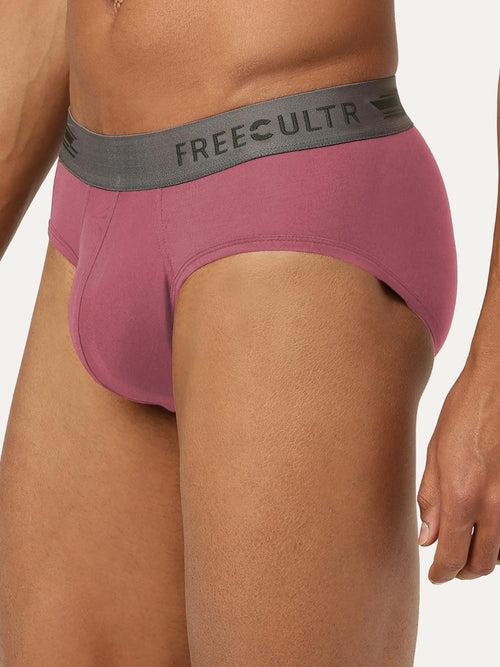 Men's Anti-Bacterial Micro Modal Brief in Contrast Waistband (Pack of 1)