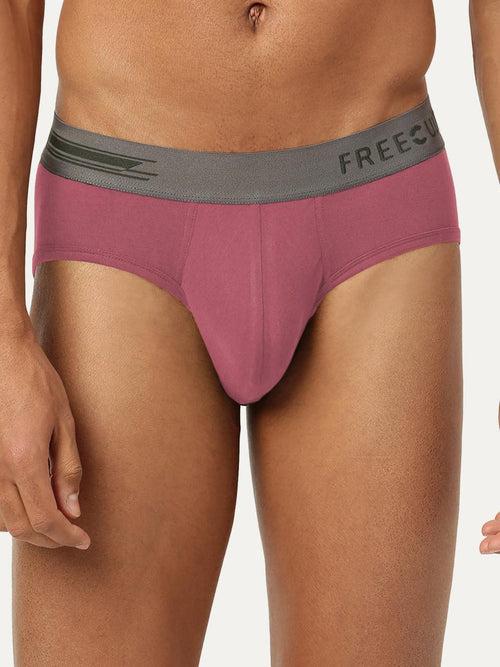 Men's Anti-Bacterial Micro Modal Brief in Contrast Waistband (Pack of 1)