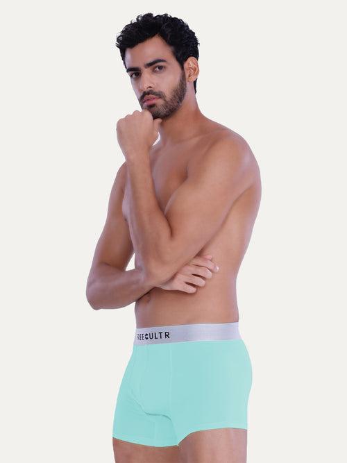 Men's Anti-Bacterial Micro Modal Trunks with Silverfox Waistband (Pack of 1)