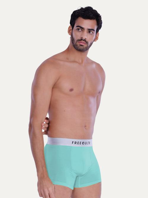 Men's Anti-Bacterial Micro Modal Trunks with Silverfox Waistband (Pack of 1)