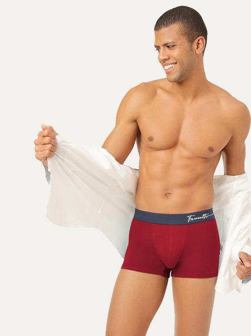 Men's Anti-Bacterial Micro Modal Trunk in Cult Waistband (Pack of 1)