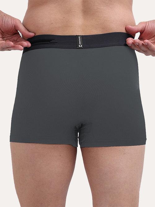 Men's Anti-Bacterial Micro Modal Plain Trunk (Pack of 4)