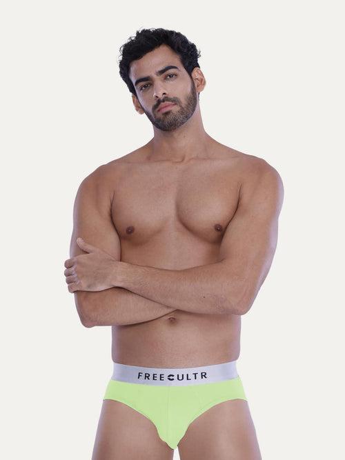 Men's Anti-Bacterial Micro Modal Briefs with Silverfox Waistband (Pack of 1)