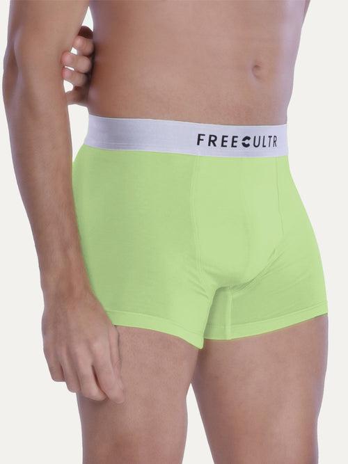 Men's Anti-Bacterial Micro Modal Trunks with Silverfox Waistband (Pack of 3)