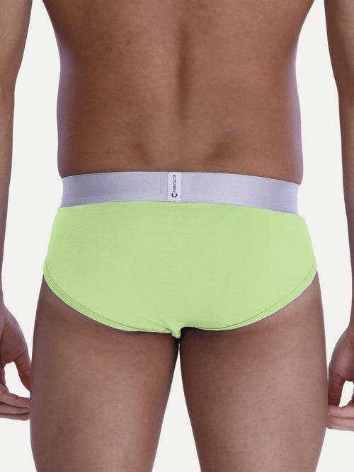 Men's Anti-Bacterial Micro Modal Briefs with Silverfox Waistband (Pack of 5)