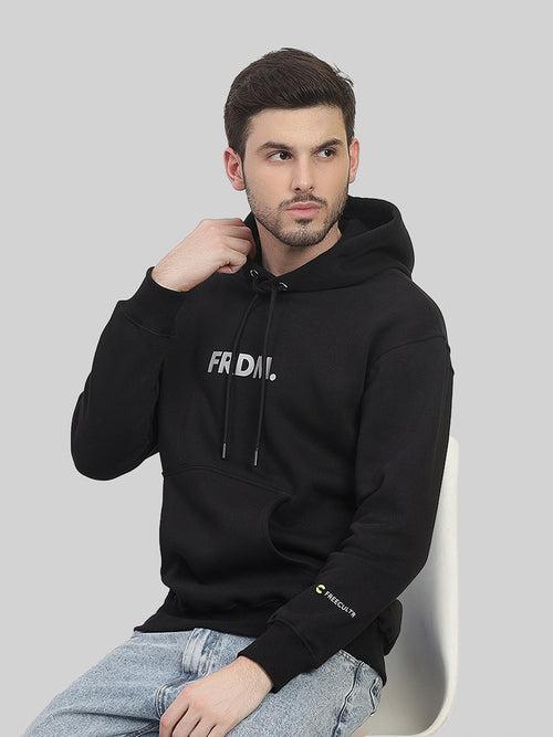 FRDM. Velvet Black Hoodie