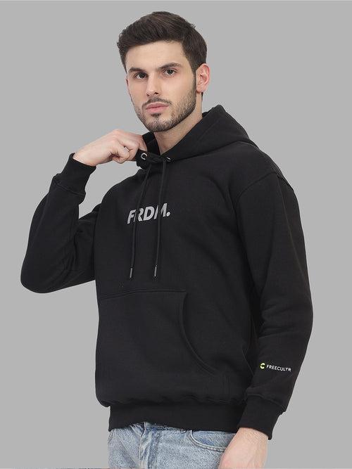 FRDM. Velvet Black Hoodie