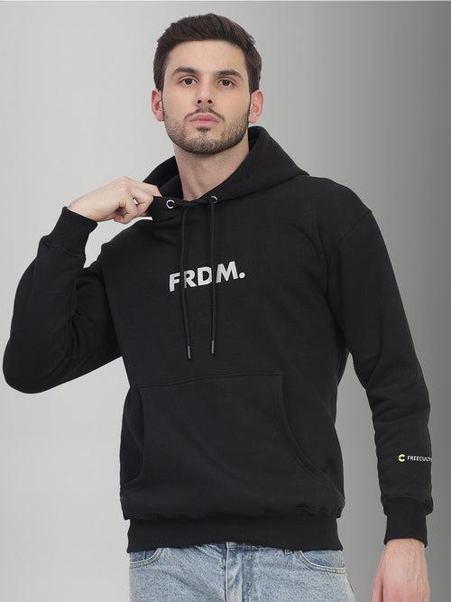 FRDM. Velvet Black Hoodie