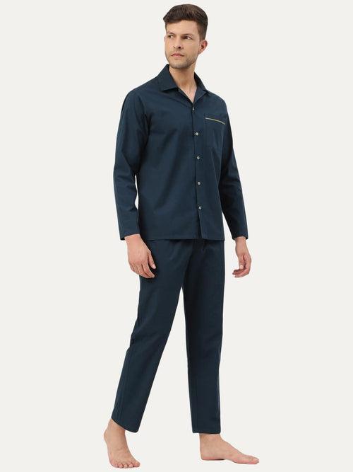 Men's Organic Cotton Solid Sleepsuit