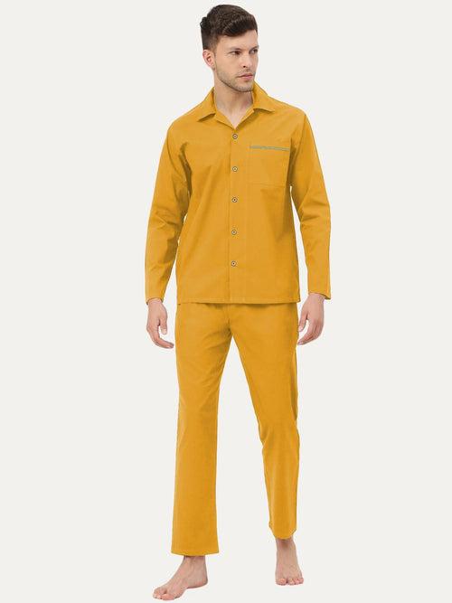 Men's Organic Cotton Solid Sleepsuit