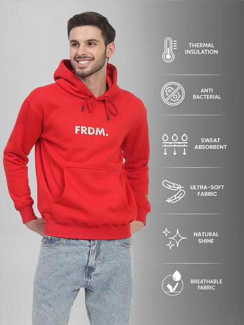 FRDM. Rouge Red Hoodie