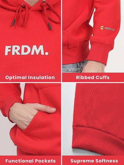 FRDM. Rouge Red Hoodie