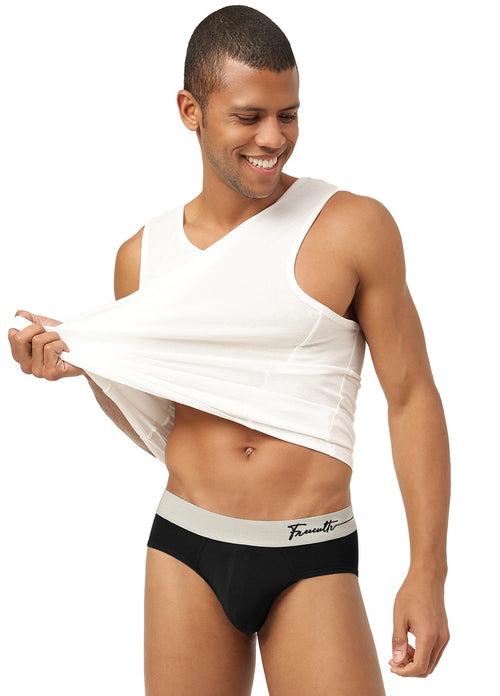 Men's Anti-Bacterial Micro Modal Brief in Cult Waistband (Pack of 2)