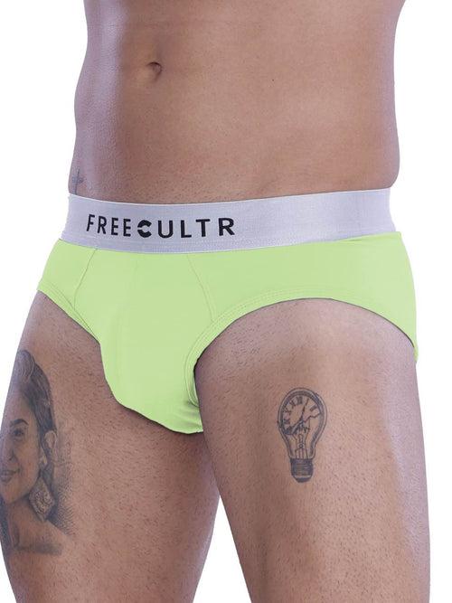 Poppy Colour Edition: Pack of 5 Brief's (Zesty Lime)