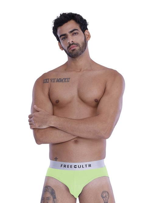 Poppy Colour Edition: Pack of 5 Brief's (Zesty Lime)