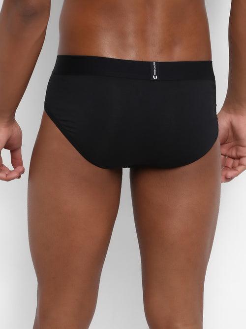 Men's Anti-Bacterial Micro Modal Brief in Solid Waistband (Pack of 1)