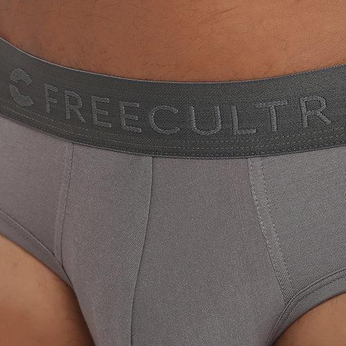 Men's Anti-Bacterial Micro Modal Brief in Solid Waistband (Pack of 1)