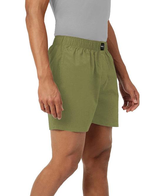 Men's Solid All-Day Boxer Shorts - (Pack of 1)