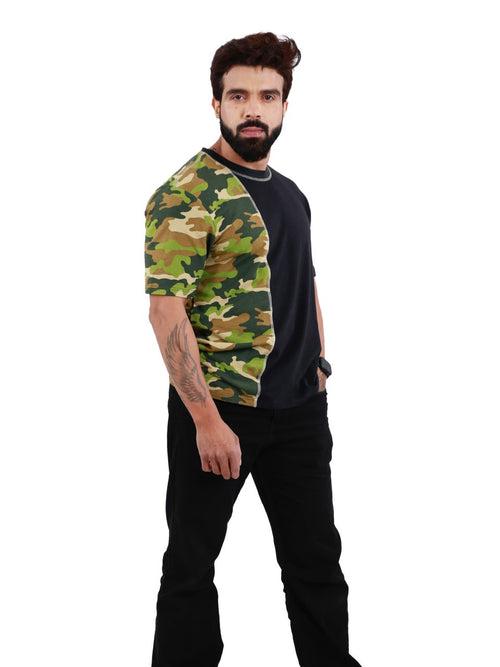 Camo Printed Organic Bamboo T-Shirt (Pack of 2)