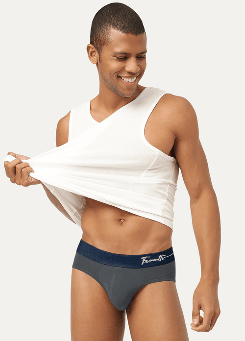 Men's Anti-Bacterial Micro Modal Brief in Cult Waistband (Pack of 1)