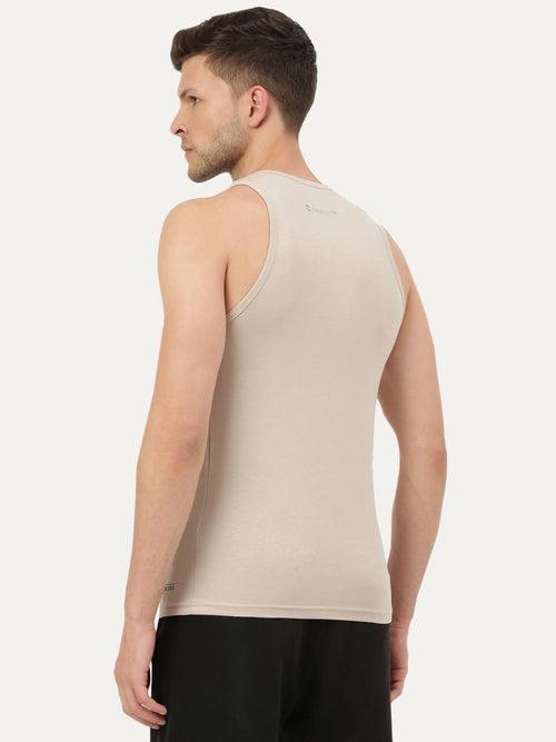 Twin Skin Organic Bamboo Vest - Comfort Fit (Pack Of 1)