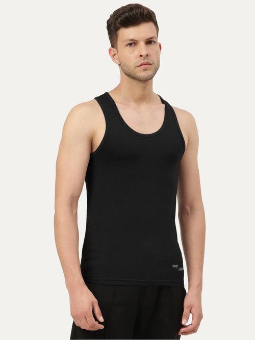 Twin Skin Organic Bamboo Vest - Comfort Fit (Pack Of 1)