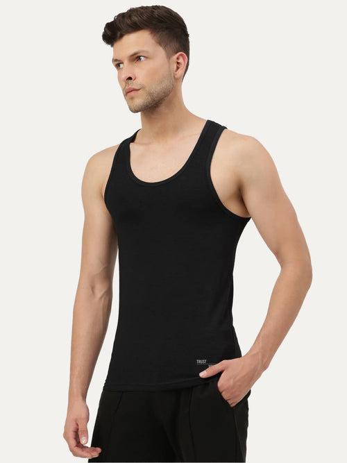 Twin Skin Organic Bamboo Vest - Comfort Fit (Pack Of 1)