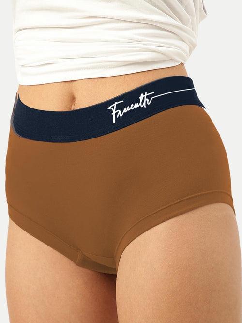 Women's Micro Modal Boxer Brief With Cult Waistband (Pack of 1)