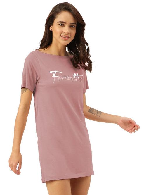 Twin Skin Women's T-shirt Dress (Pack of 1)