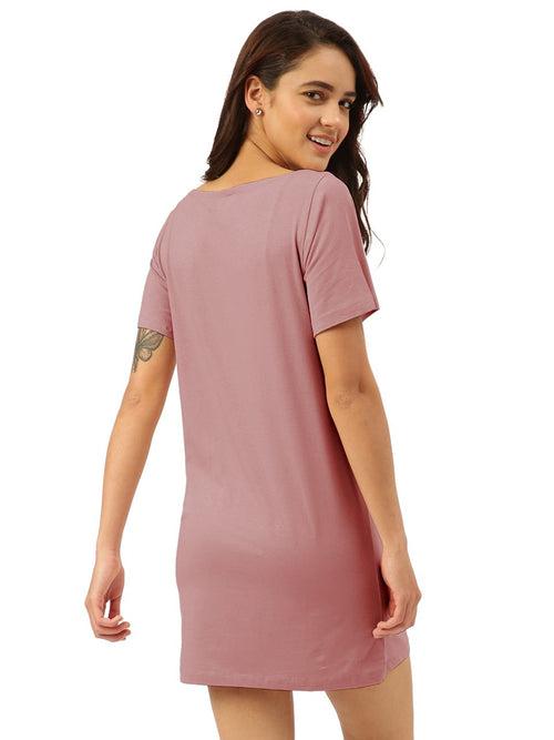 Twin Skin Women's T-shirt Dress (Pack of 1)