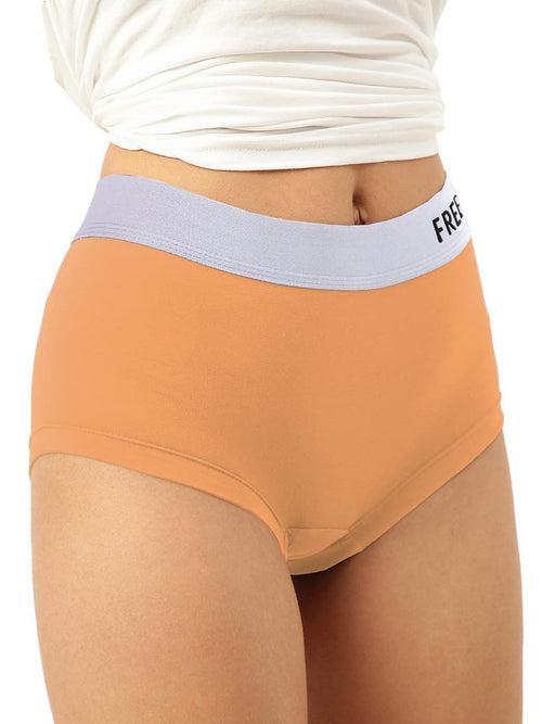 Women's Anti-Bacterial Micro Modal Boxer Brief with Silverfox Waistband (Pack of 1)