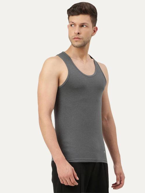 Twin Skin Organic Bamboo Vest - Comfort Fit (Pack Of 1)