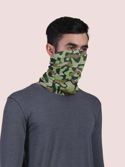 Camo Printed Organic Bamboo Unisex Bandana (Pack of 1)