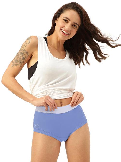 Women's Anti-Bacterial Micro Modal Boxer Brief with Silverfox Waistband (Pack of 1)